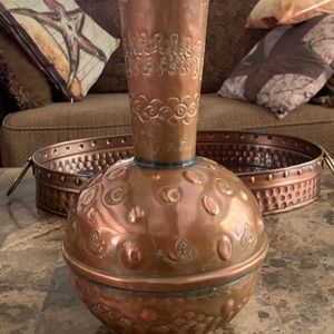 Vintage all  Copper water carafe